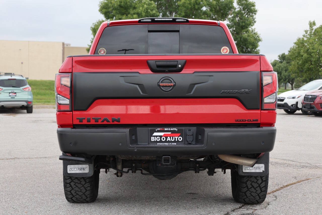 Used 2021 Nissan Titan PRO-4X w/ Pro-4x Convenience Package AWD/4WD image 10