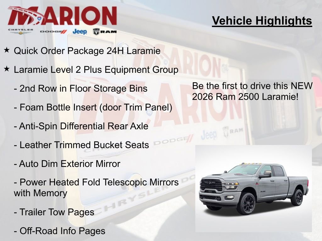 New 2026 RAM 2500 Laramie image 5