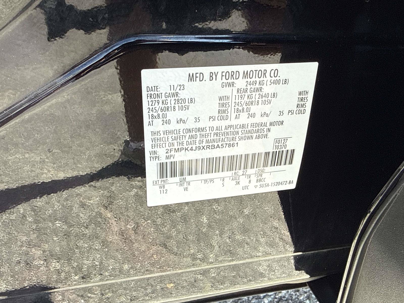 Used 2024 Ford Edge SEL w/ Convenience Package AWD/4WD image 30