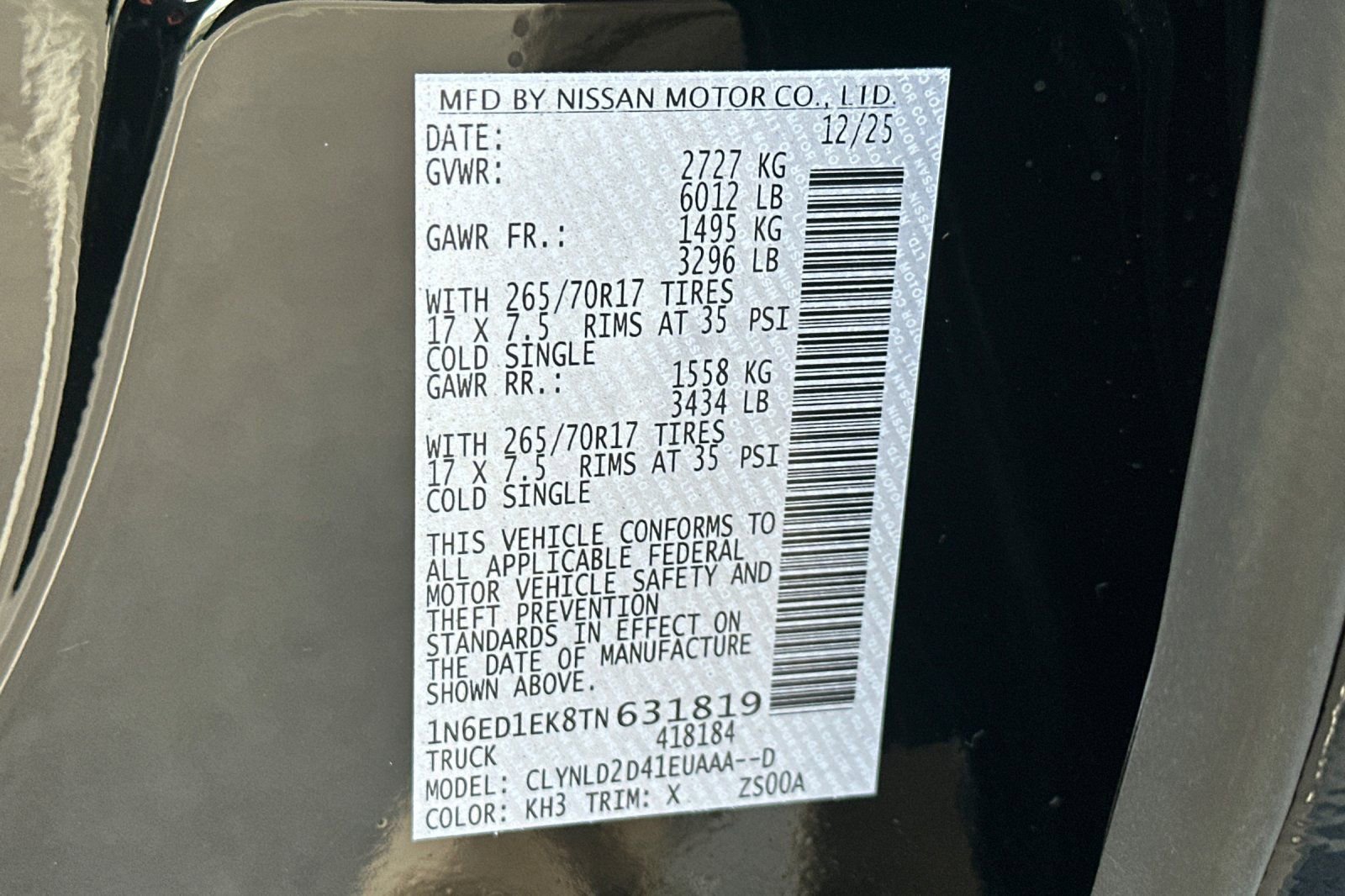 New 2026 Nissan Frontier PRO-4X w/ Tow Package image 34