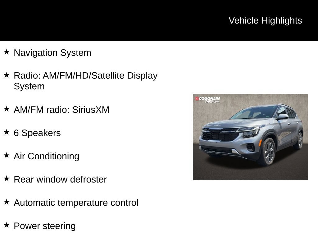 Used 2024 Kia Seltos S FWD image 2