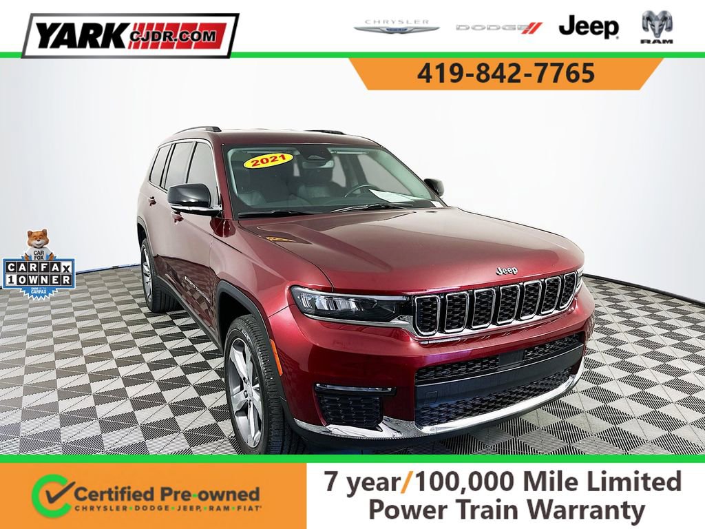 Certified 2021 Jeep Grand Cherokee L Limited