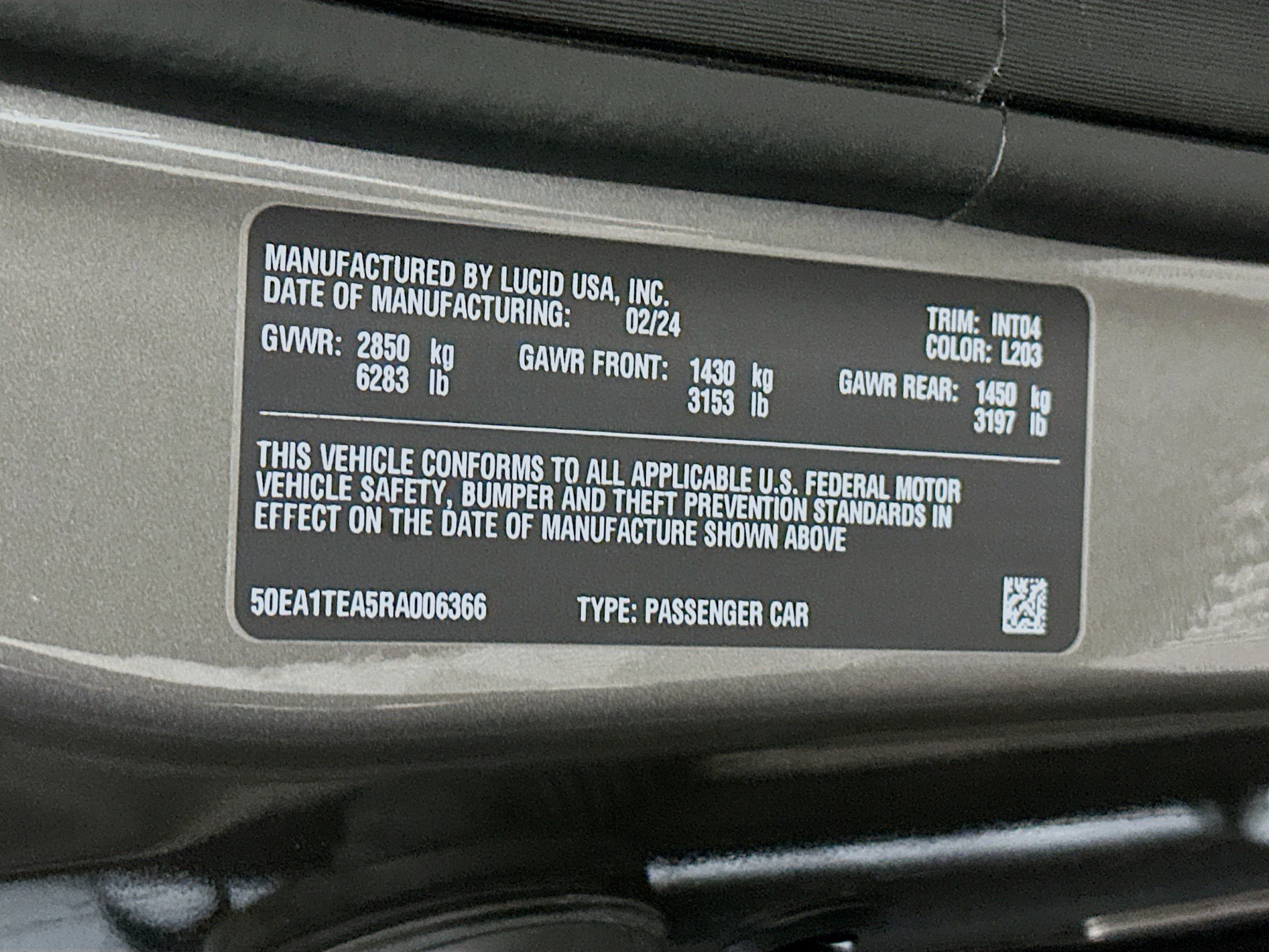 Used 2024 Lucid Air Touring AWD/4WD image 12
