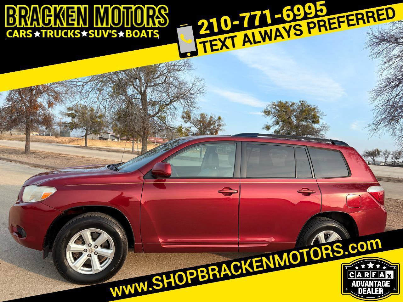 Used 2008 Toyota Highlander 2WD