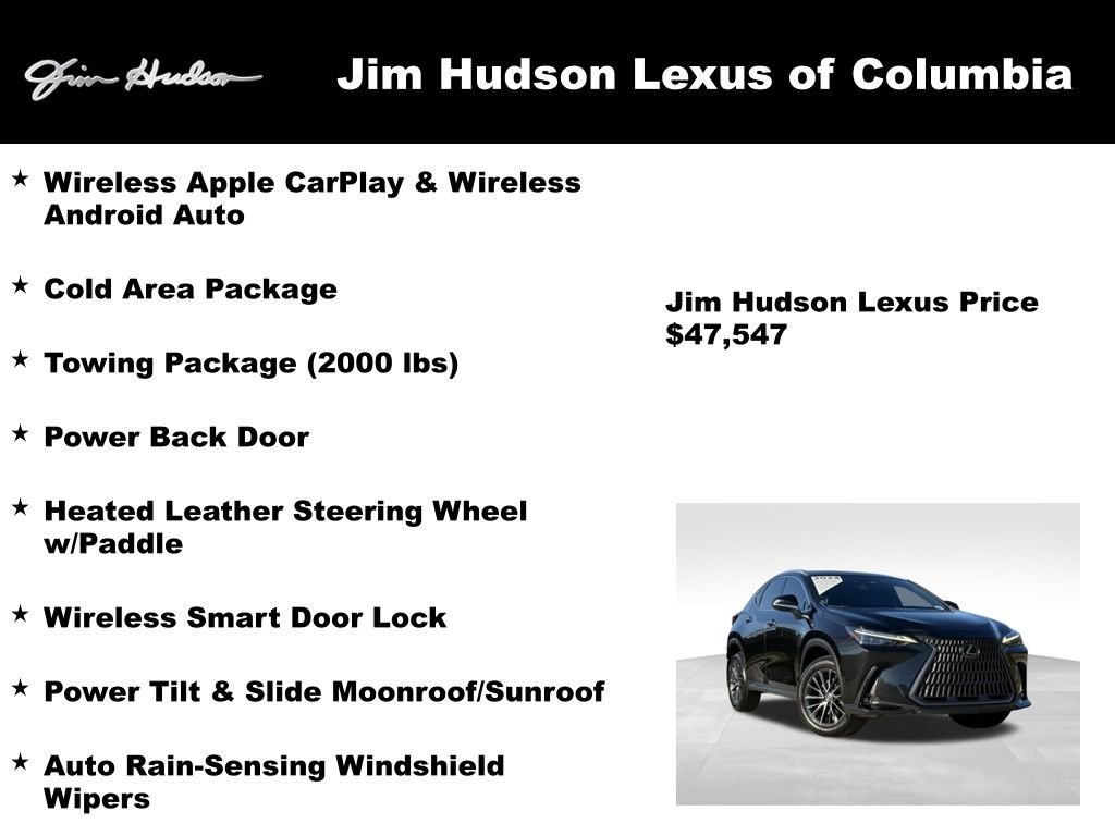 Certified 2024 Lexus NX 350h AWD w/ Cold Area Package image 3