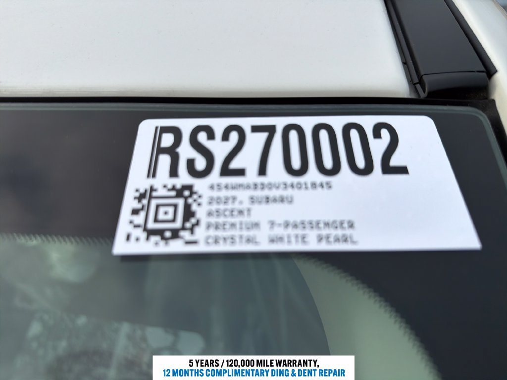 New 2027 Subaru Ascent Premium AWD/4WD image 11