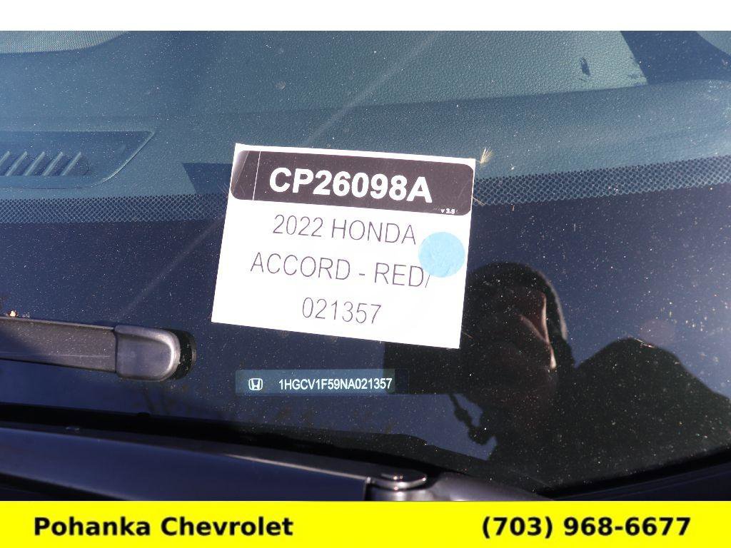 Used 2022 Honda Accord EX-L image 36