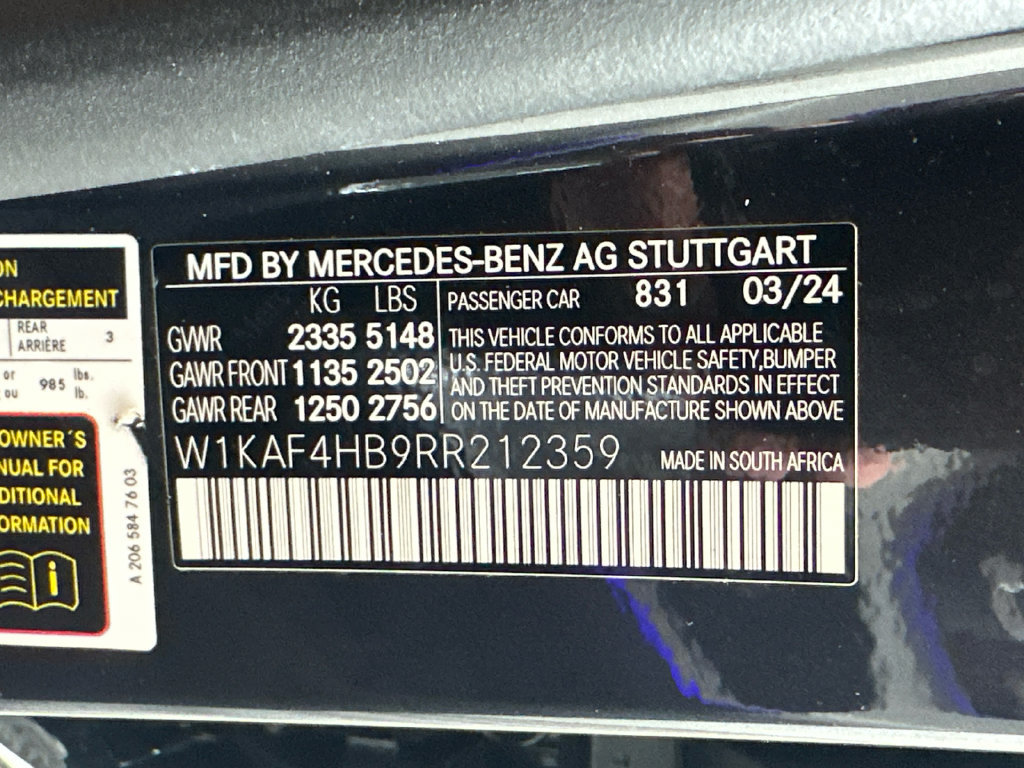 Certified 2024 Mercedes-Benz C 300 4MATIC Sedan image 34
