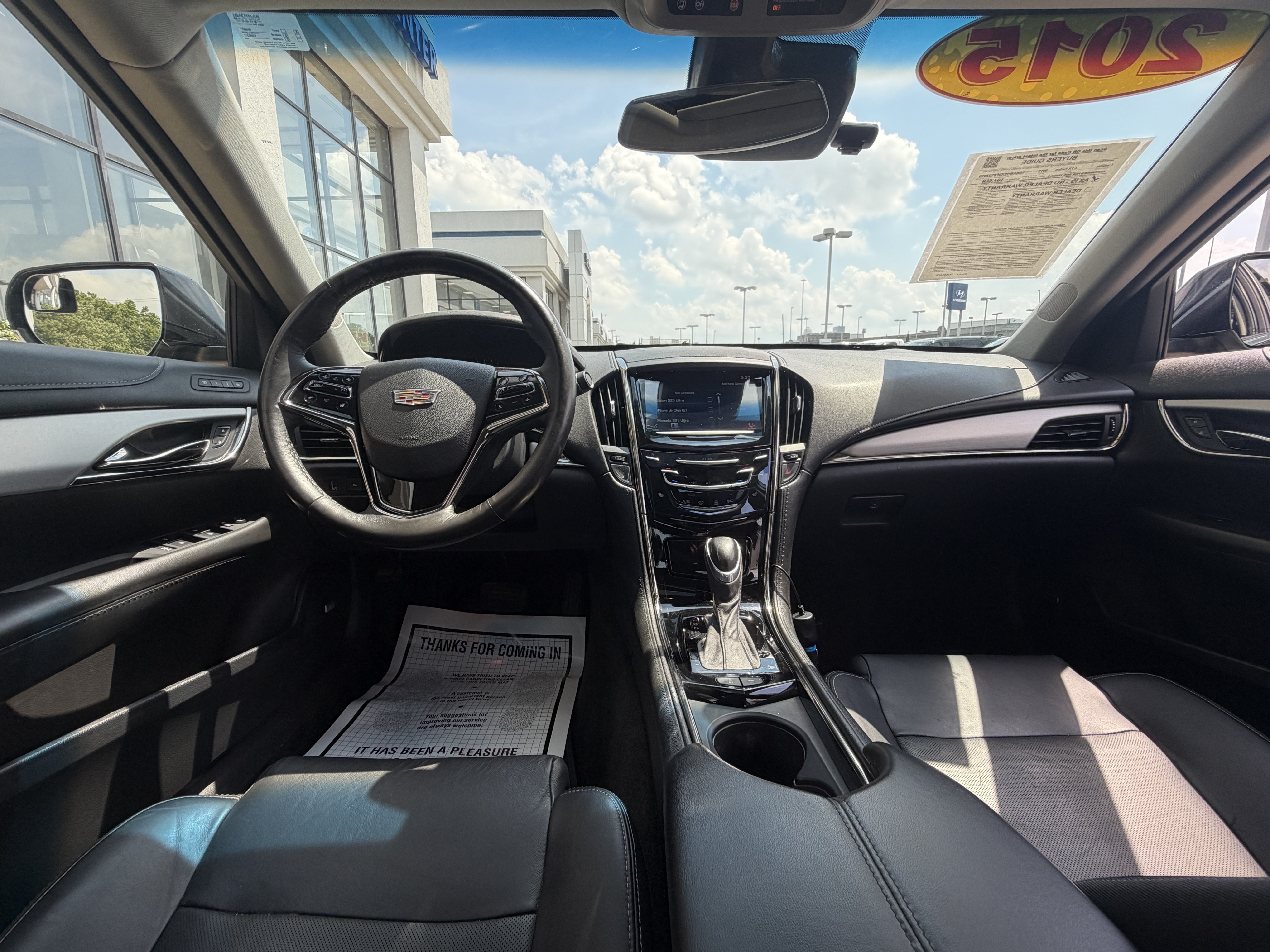 Used 2015 Cadillac ATS Luxury w/ Sun And Sound Package RWD image 22