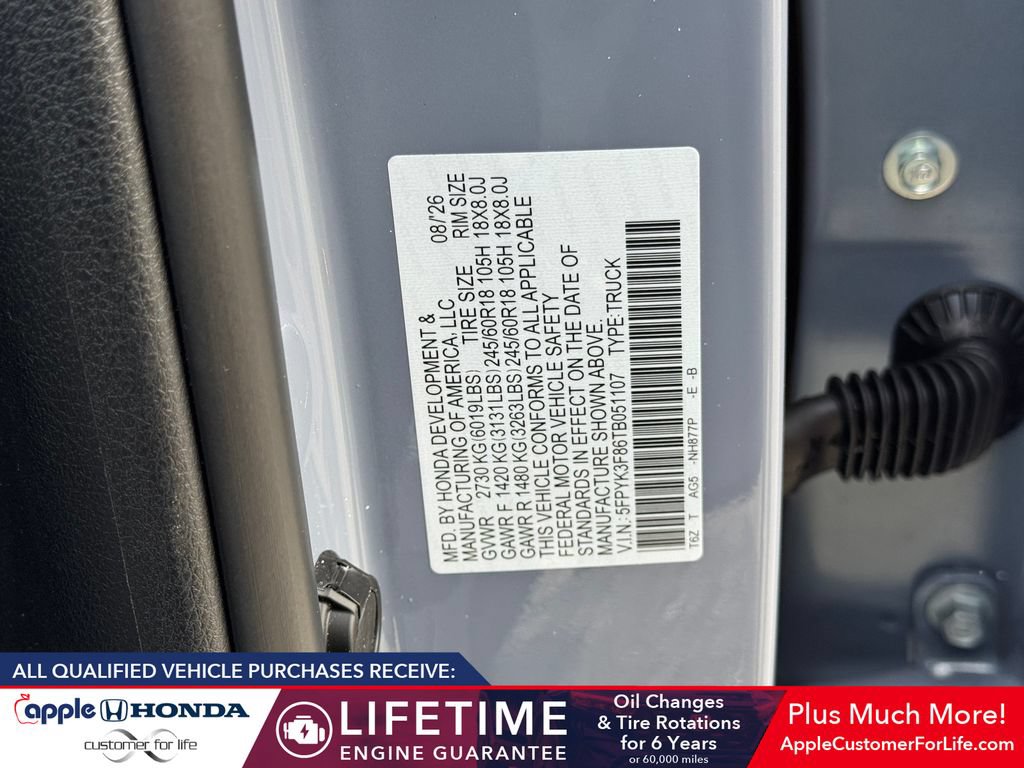 New 2026 Honda Ridgeline Black Edition image 27