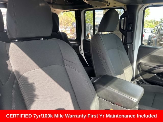 Certified 2021 Jeep Wrangler Unlimited Sport AWD/4WD image 11