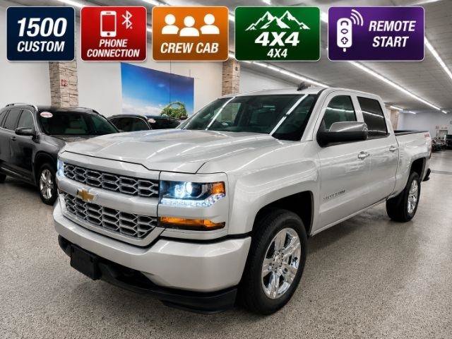 Used 2018 Chevrolet Silverado 1500 Custom w/ Custom Value Package AWD/4WD image 1