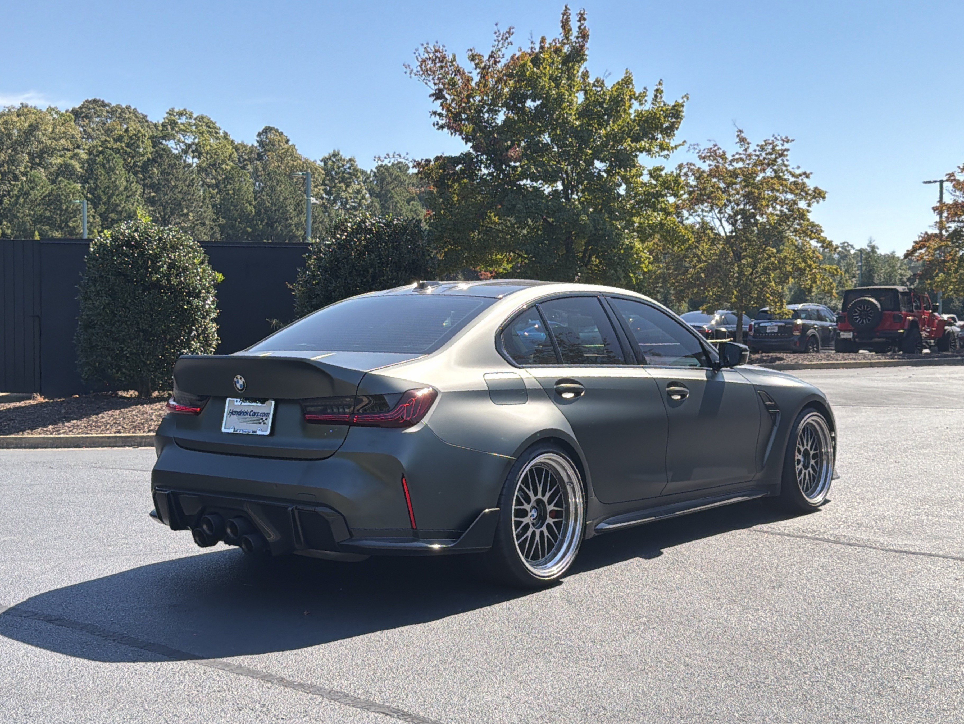 Used 2024 BMW M3 w/ M Carbon Exterior Package RWD image 3
