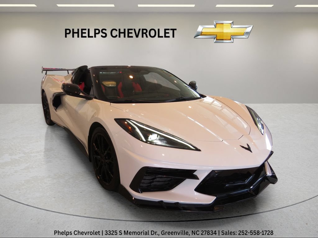 Certified 2024 Chevrolet Corvette Stingray Preferred Conv w/ 2LT