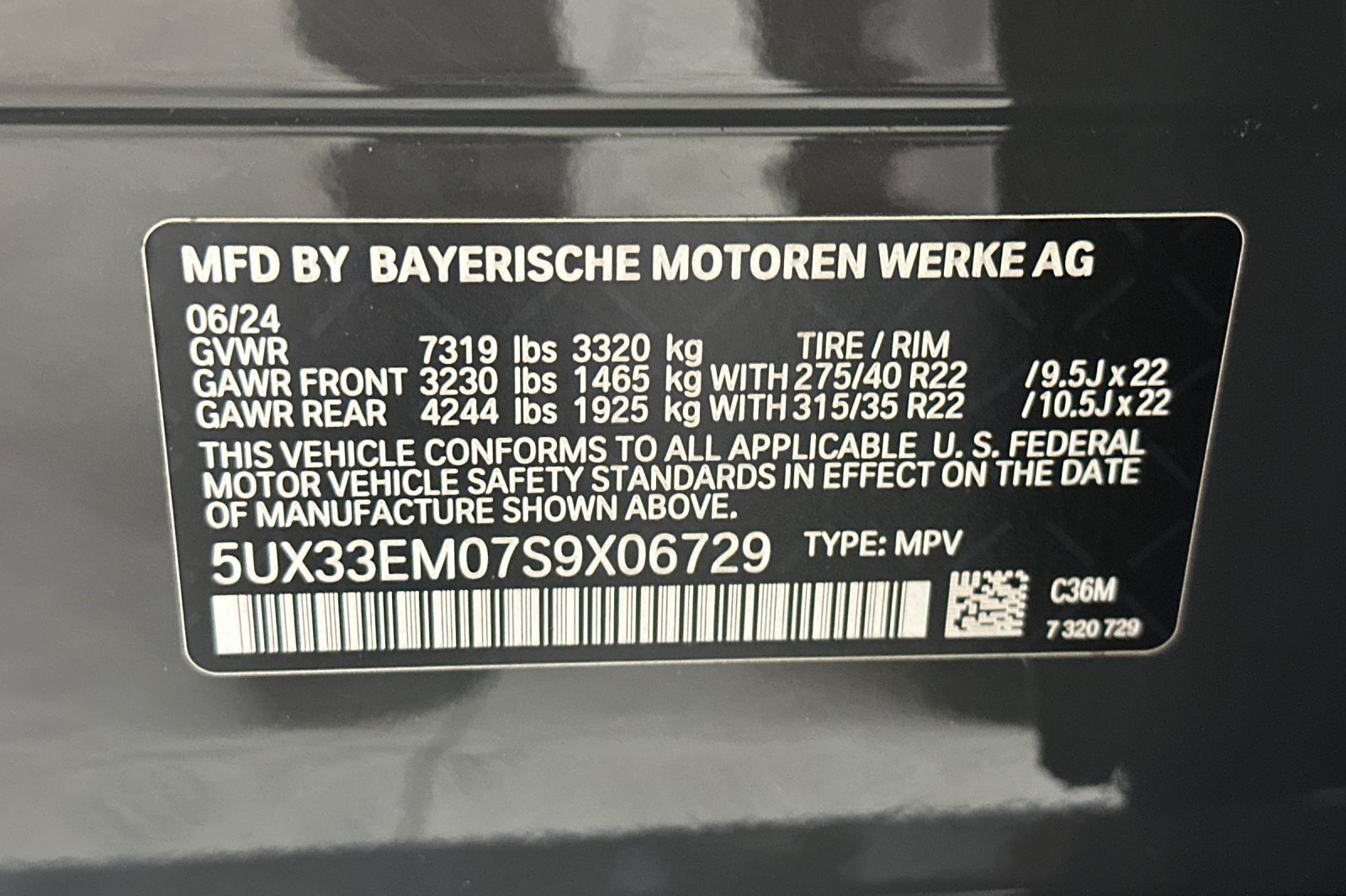 Certified 2025 BMW X7 M60i AWD/4WD image 20