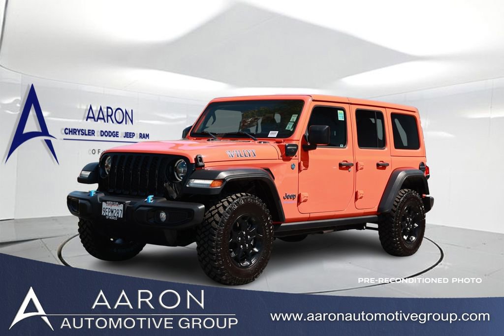 Used 2023 Jeep Wrangler Unlimited w/ 8.4" Radio Group image 1