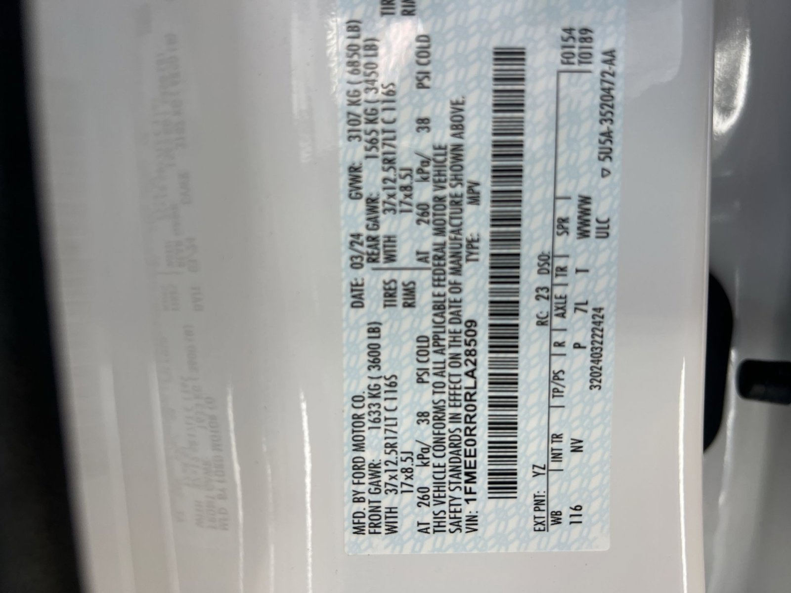 Used 2024 Ford Bronco Raptor w/ Interior Carbon Fiber Pack 6 image 36