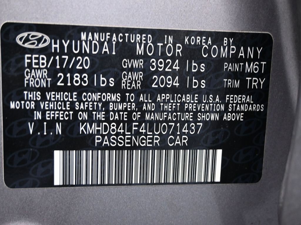 Used 2020 Hyundai Elantra Value Edition w/ Cargo Package (C1) image 42