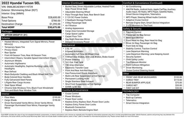 Used 2022 Hyundai Tucson SEL image 13