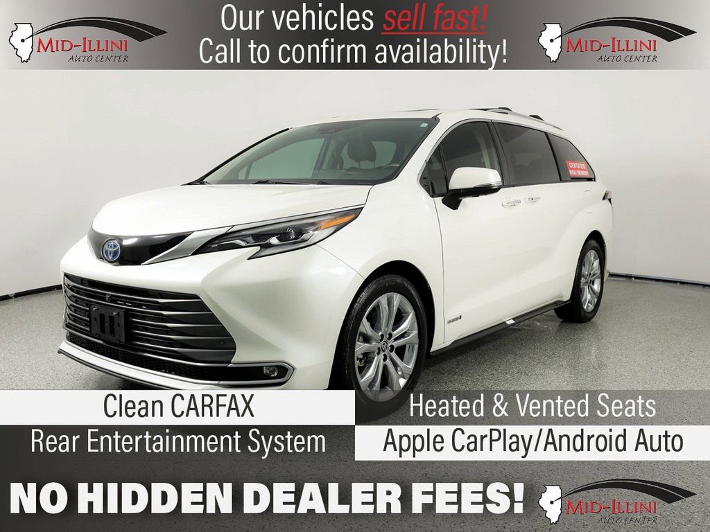Used 2021 Toyota Sienna Platinum