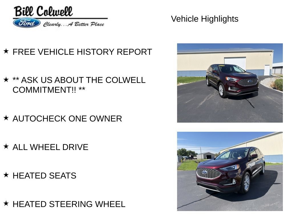 Certified 2023 Ford Edge SEL w/ Convenience Package AWD/4WD image 11