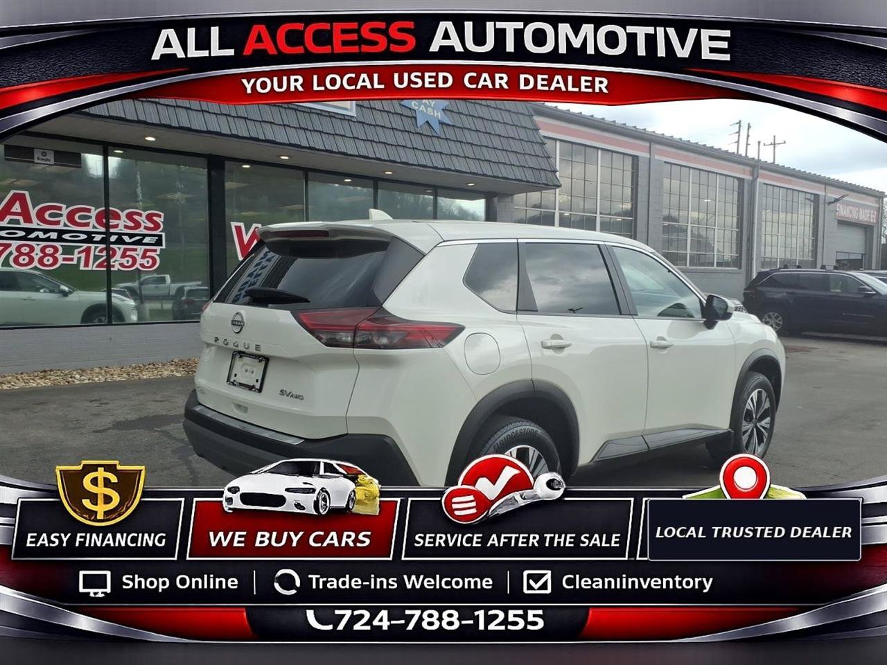 Used 2023 Nissan Rogue SV AWD/4WD image 2