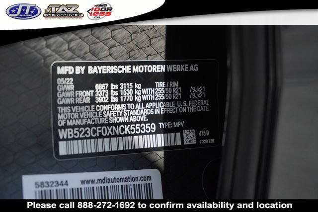 Used 2022 BMW iX xDrive50 w/ Sport Package AWD/4WD image 25