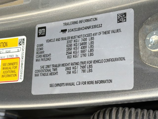 Used 2022 GMC Yukon SLT w/ SLT Luxury Package RWD image 46