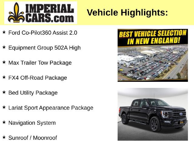 Used 2023 Ford F150 Lariat w/ Equipment Group 502A High AWD/4WD image 3