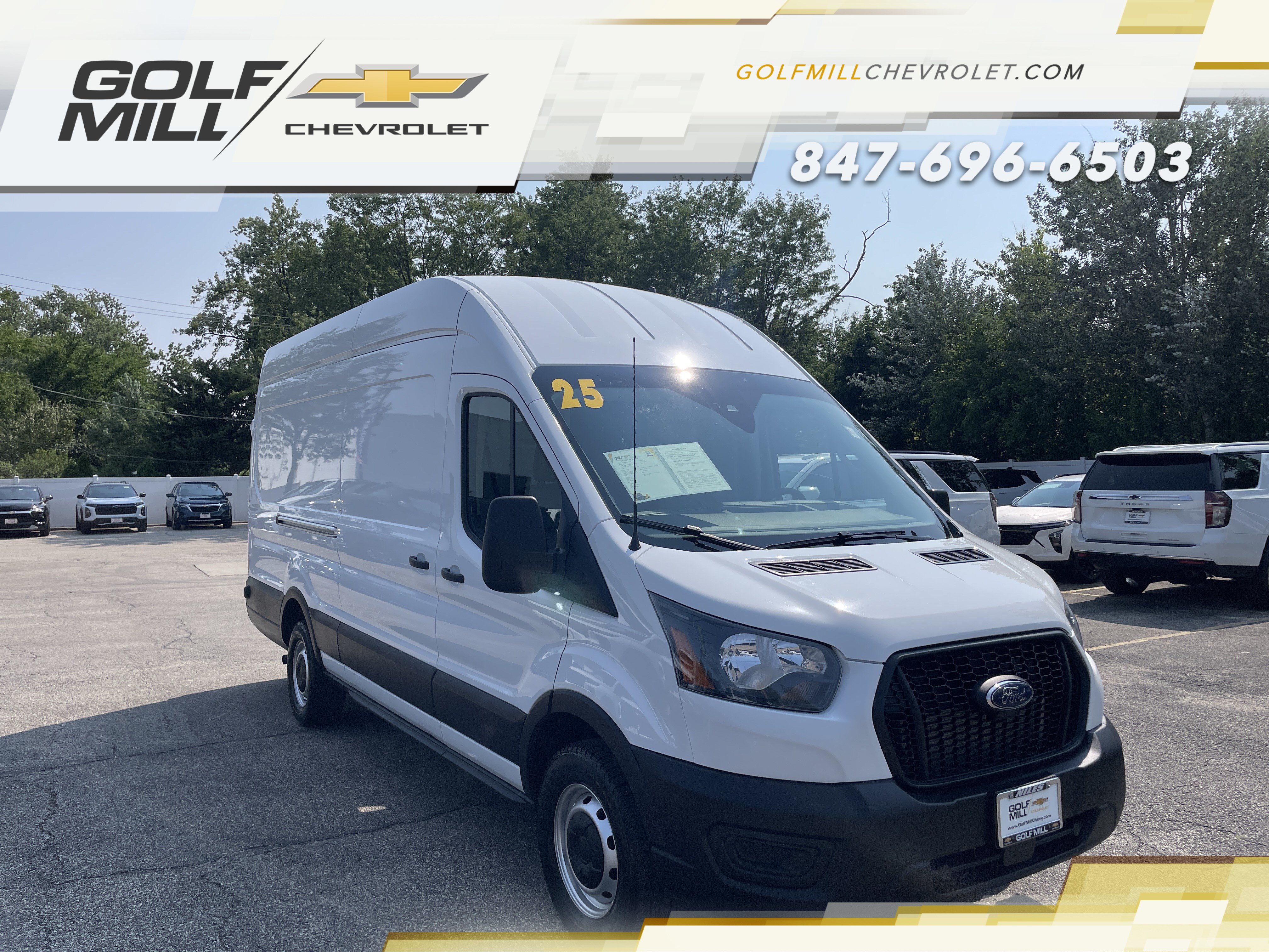 Used 2025 Ford Transit 250 148 High Roof Extended w/ Load Area Protection Package RWD image 5