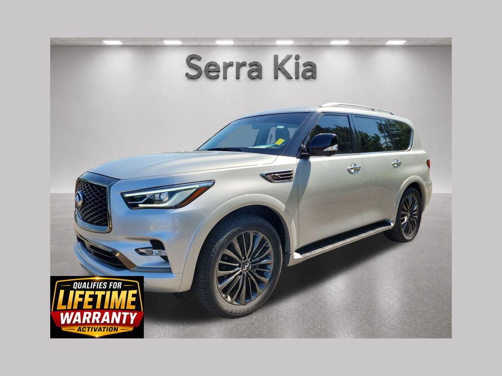 Used 2021 INFINITI QX80 Premium Select w/ Cargo Package RWD 360° Tour