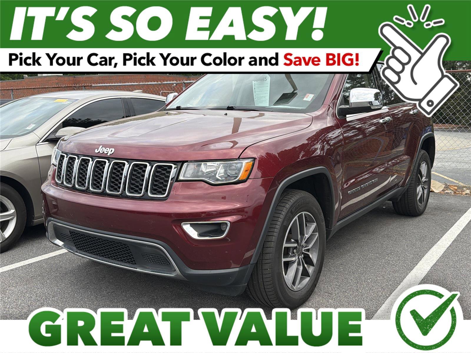 Used 2019 Jeep Grand Cherokee Limited AWD/4WD image 1