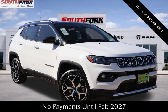 New 2026 Jeep Compass Limited AWD/4WD 360° Tour