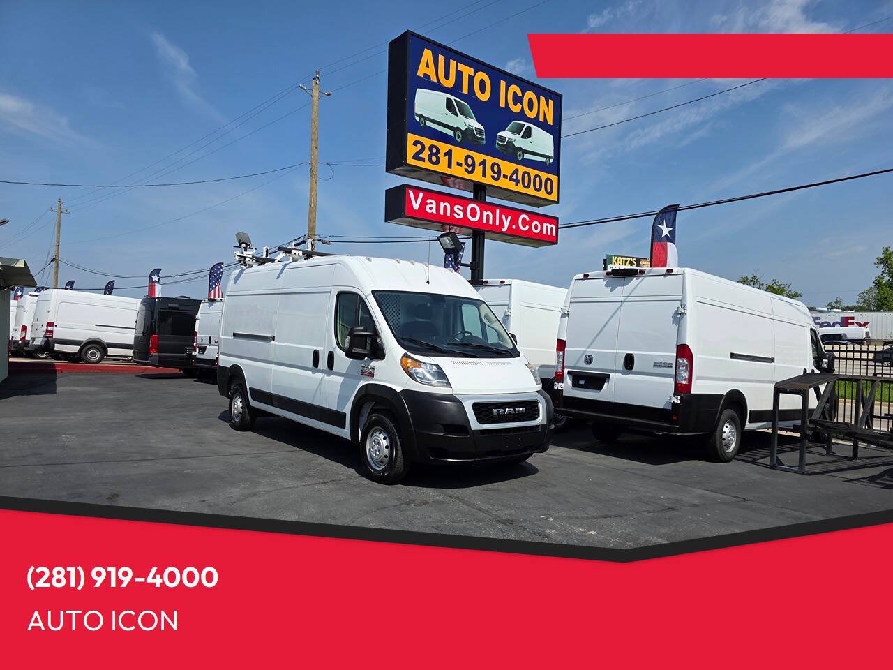 Used 2021 RAM ProMaster 2500 FWD image 1