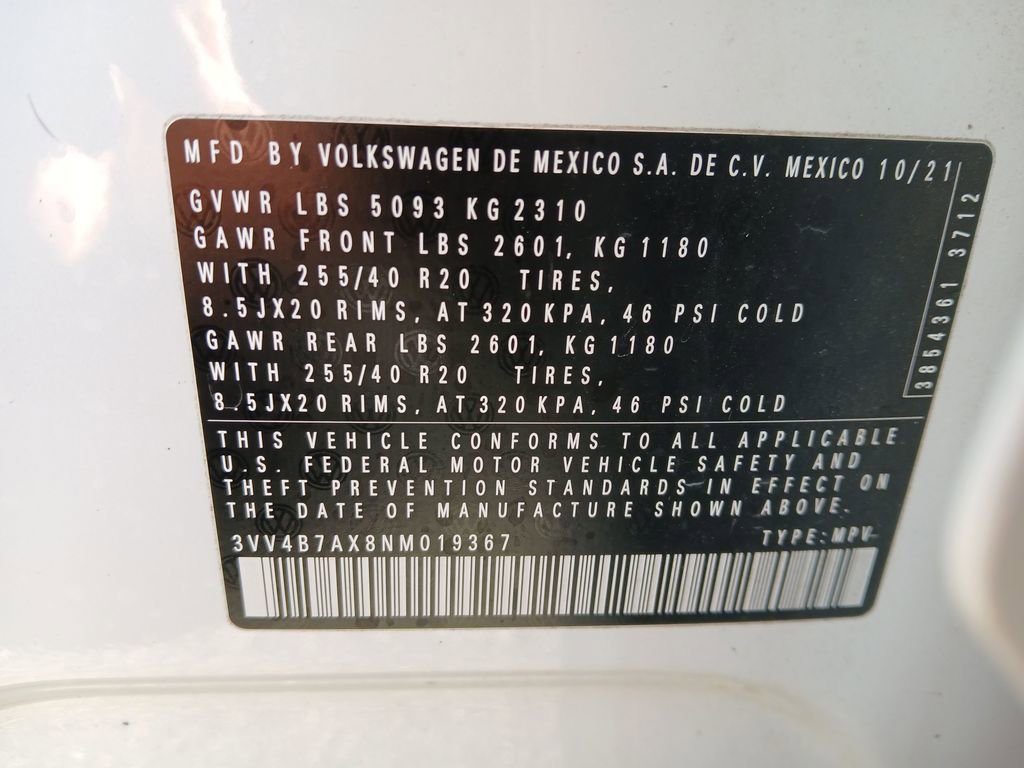 Used 2022 Volkswagen Tiguan SEL R-Line image 31