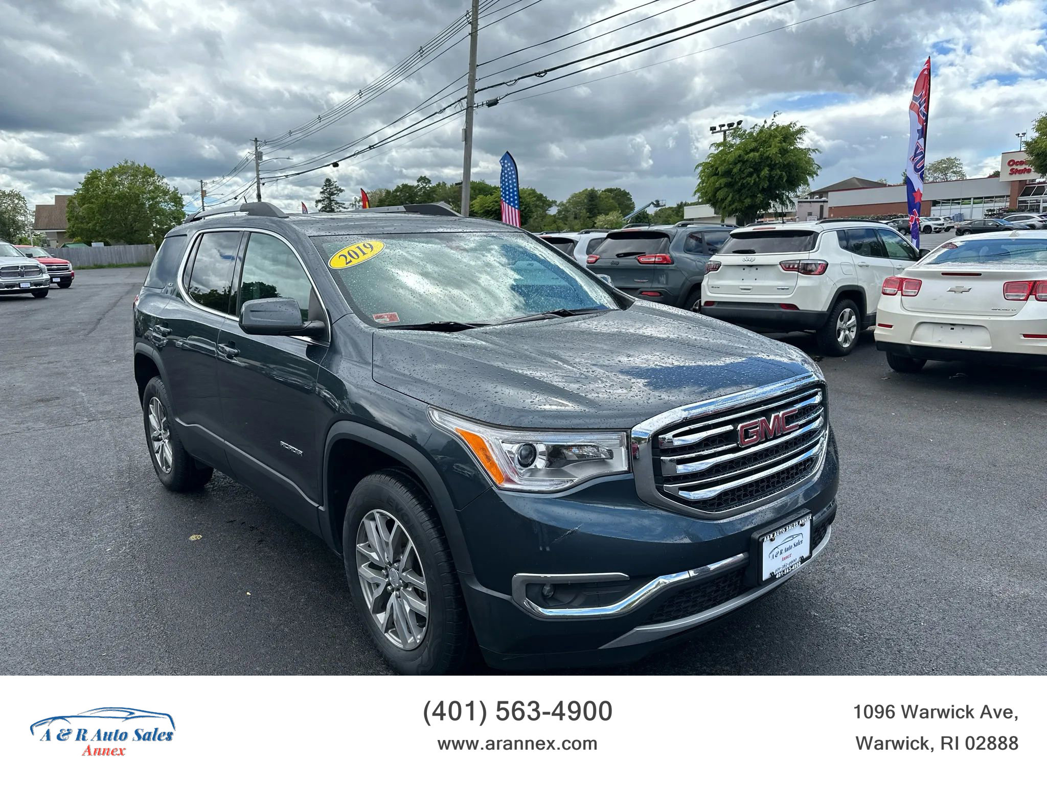 Used 2019 GMC Acadia SLE w/ Driver Alert Package I