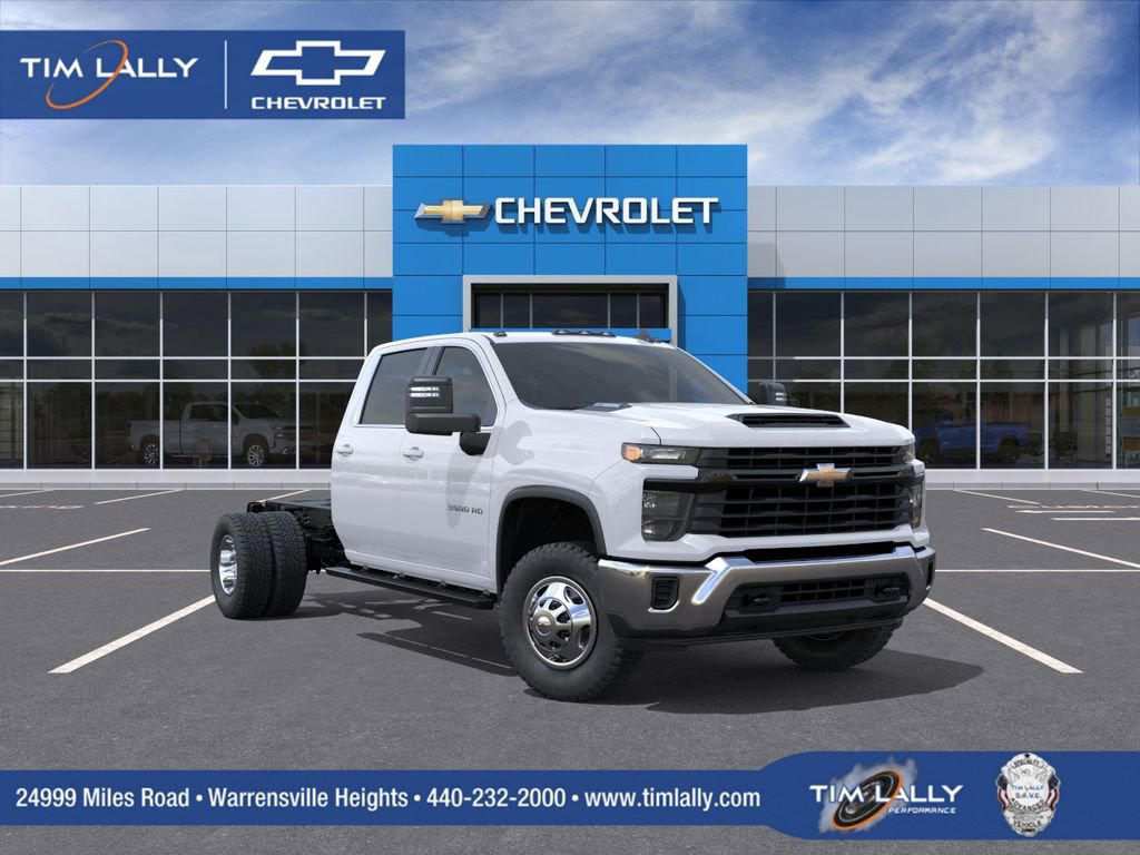 New 2026 Chevrolet Silverado 3500 W/T w/ Snow Plow Prep Package AWD/4WD image 1