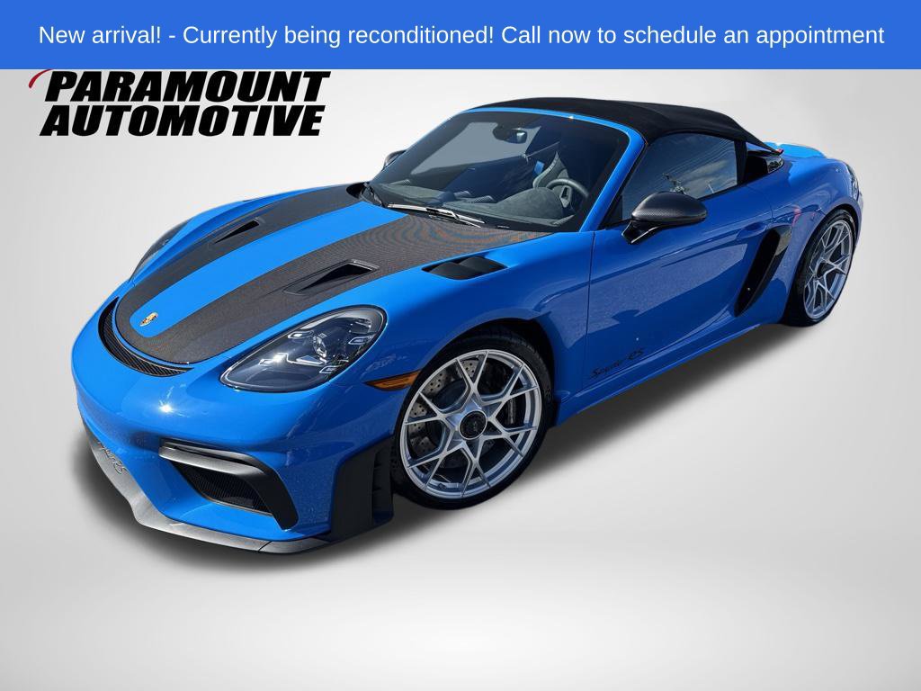 Used 2025 Porsche 718 Boxster Spyder RS w/ Weissach Package RWD 360° Tour
