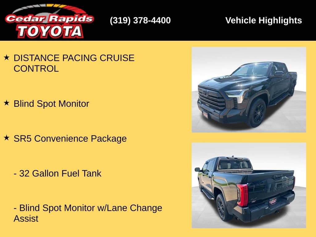 Used 2024 Toyota Tundra SR5 w/ SR5 Convenience Package AWD/4WD image 22