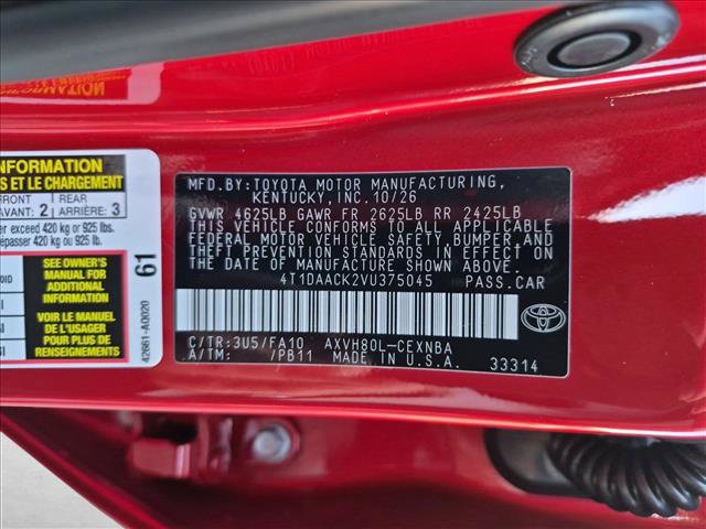New 2027 Toyota Camry LE w/ Convenience Package FWD image 17