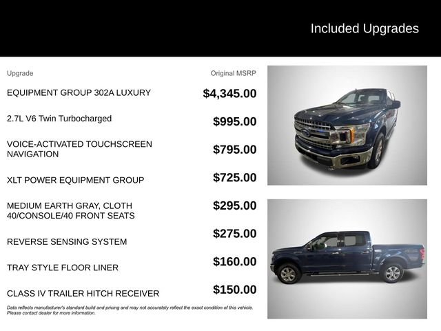 Used 2020 Ford F150 XLT w/ Equipment Group 302A Luxury image 7