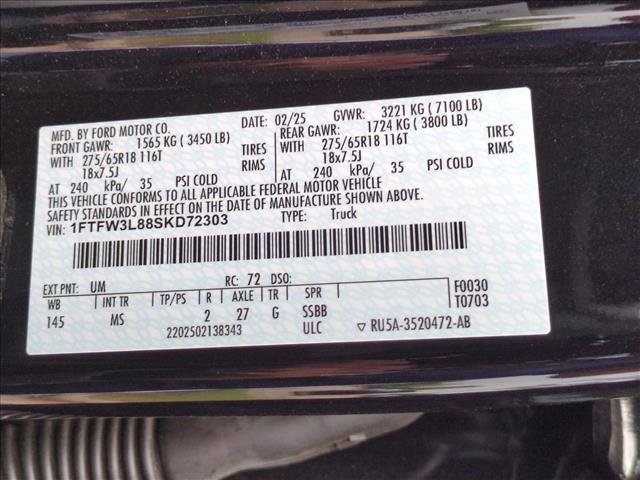 Used 2025 Ford F150 XLT w/ Equipment Group 301A Standard AWD/4WD image 21