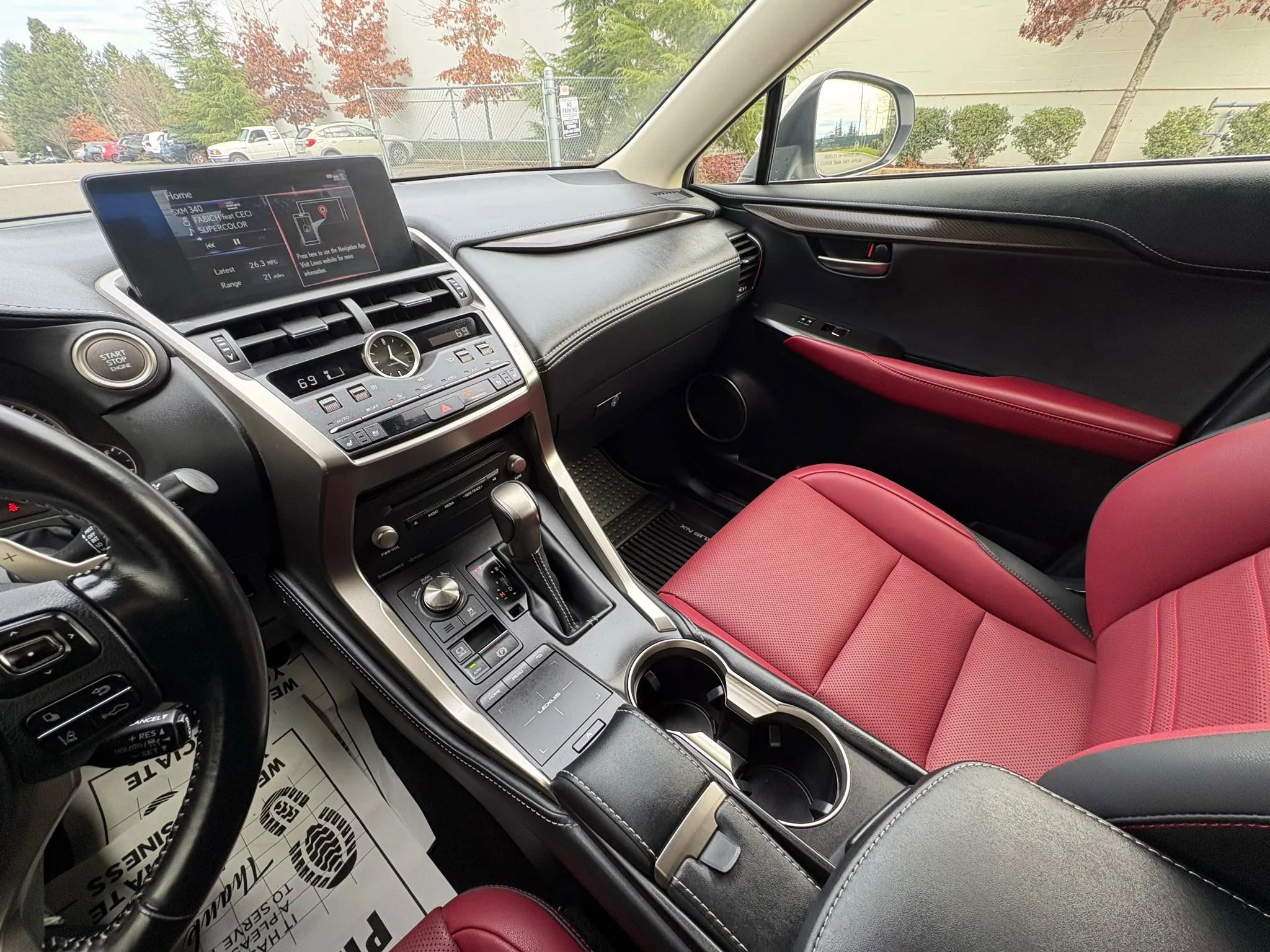 Used 2021 Lexus NX 300 AWD w/ Accessory Package image 16