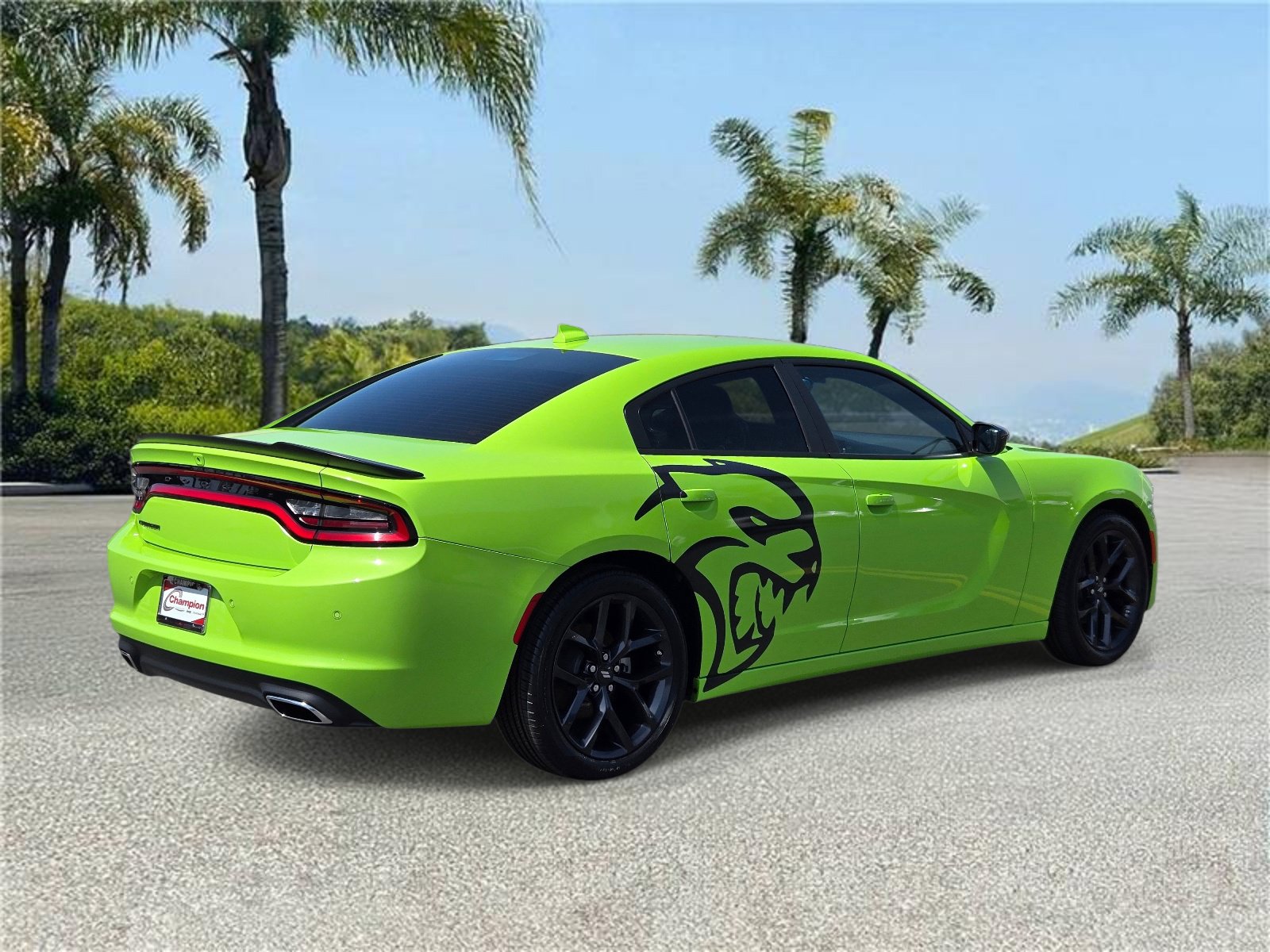 Certified 2023 Dodge Charger SXT w/ Blacktop Package RWD image 4