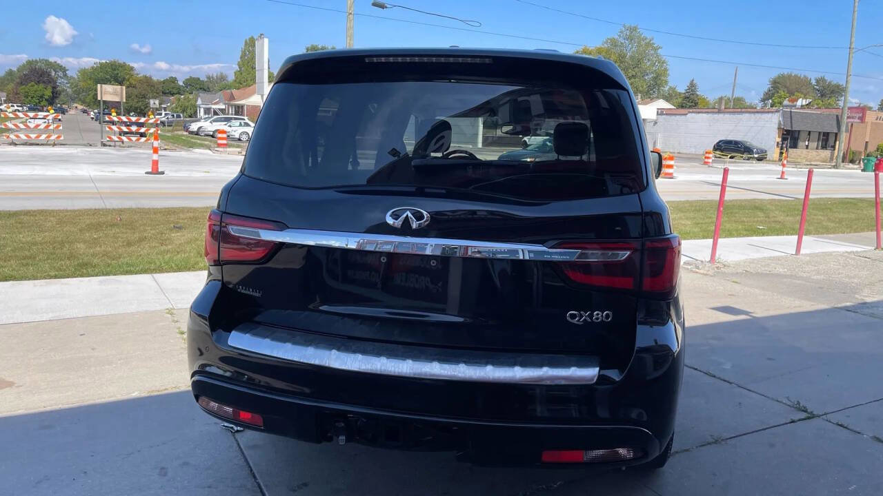 Used 2019 INFINITI QX80 Luxe w/ Proassist Package image 6