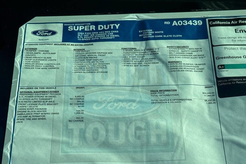 Used 2024 Ford F350 XLT AWD/4WD image 10