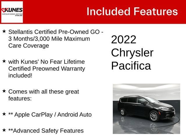 Certified 2022 Chrysler Pacifica Touring-L AWD/4WD image 4