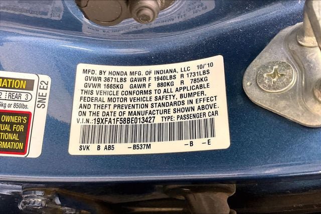 Used 2011 Honda Civic LX image 31