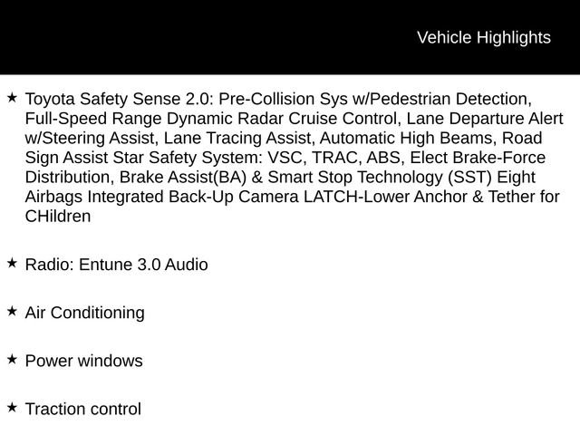 Used 2019 Toyota RAV4 LE w/ All Weather Liner Package