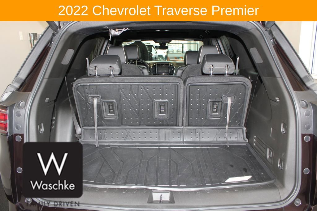 Used 2022 Chevrolet Traverse Premier w/ LPO, Floor Liner Package AWD/4WD image 20